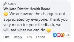 WAIKATO DHB CHANGE DAILY REPORTING FOR COVID-19 photo