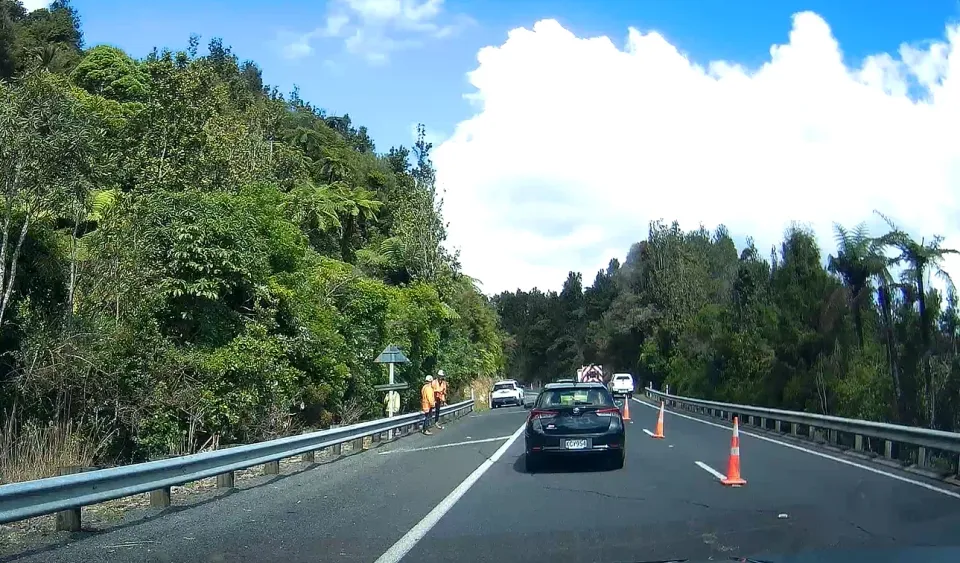 Cracks Keep Kopu Hikuai Highway Closed photo