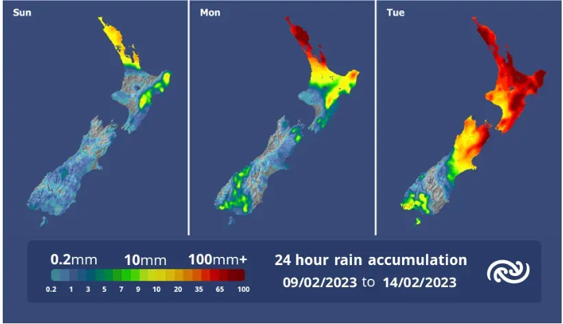 Severe Tropical Cyclone Gabrielle Takes Slight East Move on Latest Tracking photo