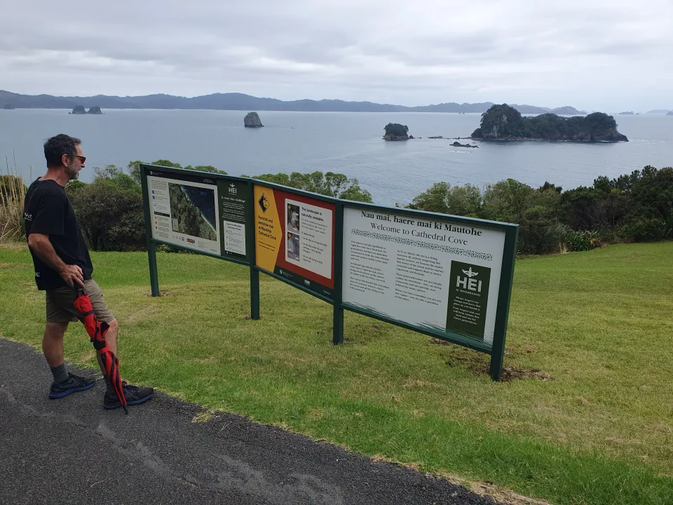 Cathedral Cove Track Is Again Open photo